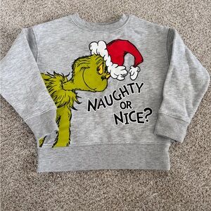 Grinch Long Sleeve Pullover Shirt